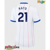 Camiseta Chelsea Jorrel Hato #21 Tercera Equipación para mujer 2026-27 manga corta